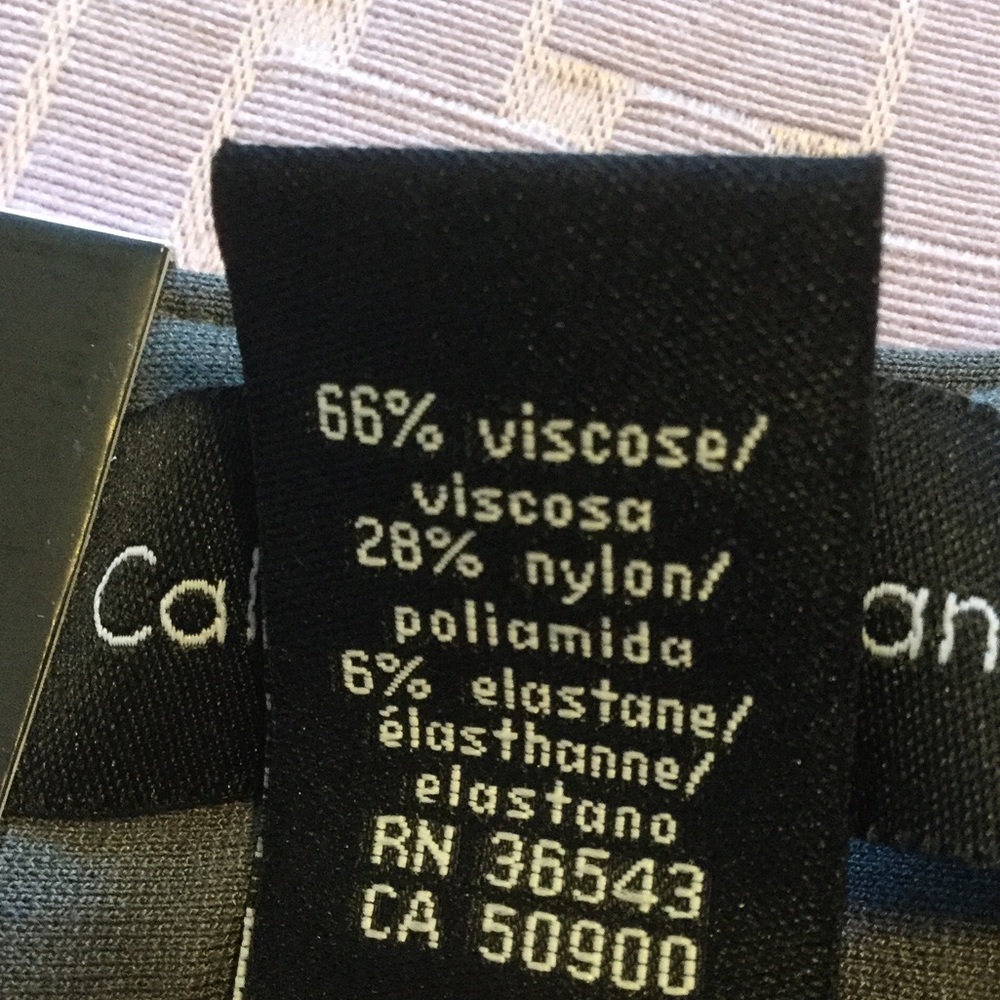 Last size 14 Gray CalvinKlein Stretch pant Zip up - Picture 2 of 8